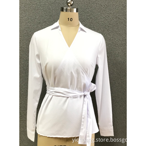 women's V neck shirt